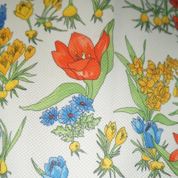 Vintage 70s Bleeker Street Floral Maxi Dress - Picture 5 of 10